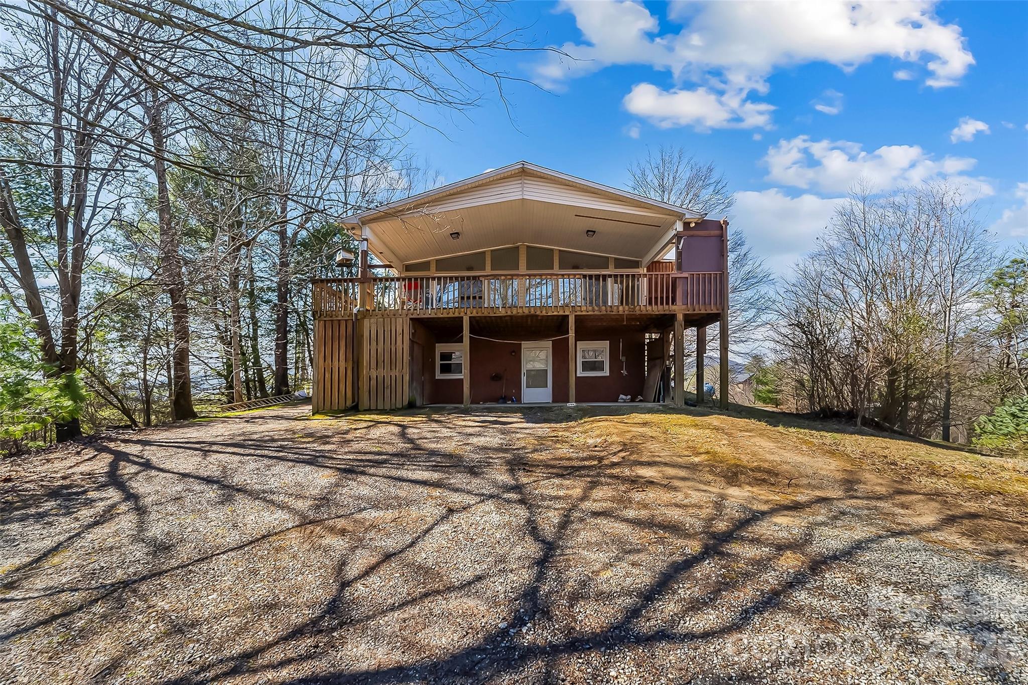 350 Sandy Bottom Road Marshall, NC 28753 - Photo 40 of 40 a front view of a house with a yard