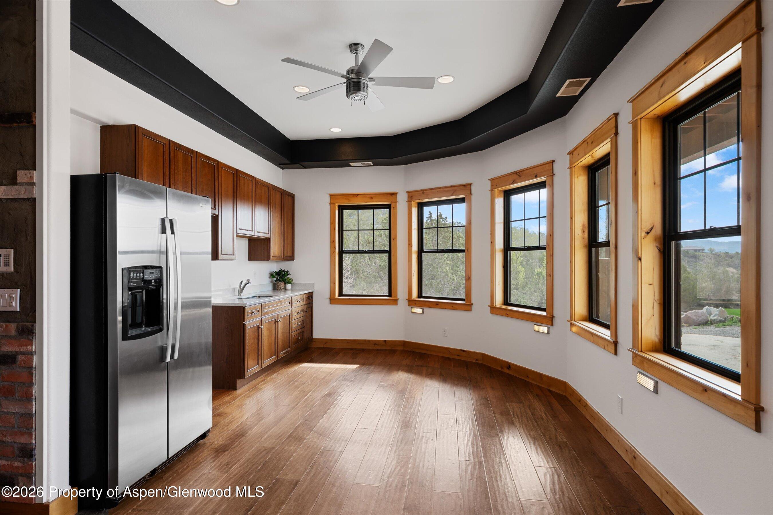 450 Summer Falls Road Silt, CO 81652 - Photo 25 of 50 a view of a kitchen with a large window