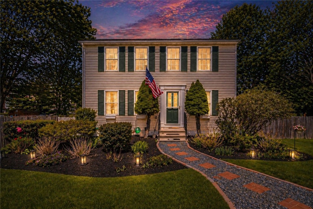 102 Canning Street Cumberland, RI 02864 - Photo 32 of 32 twilight enhanced photo