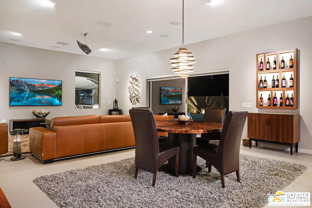 1069 Dane Drive Palm Springs, CA 92262 - Photo 26 of 51 a view of a dining room with furniture