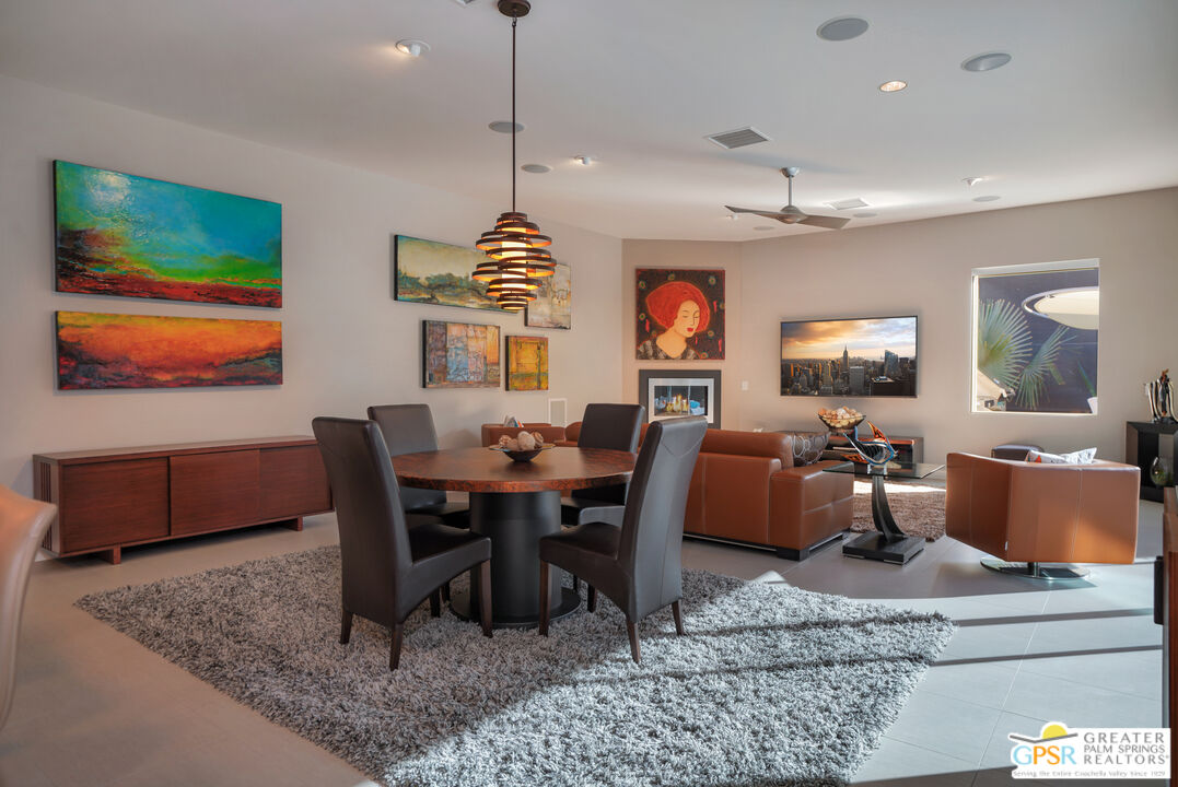 1069 Dane Drive Palm Springs, CA 92262 - Photo 28 of 51 a view of a dining room with furniture