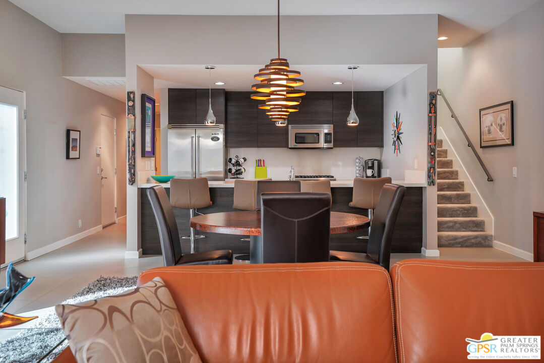 1069 Dane Drive Palm Springs, CA 92262 - Photo 31 of 51 a view of a dining room with furniture