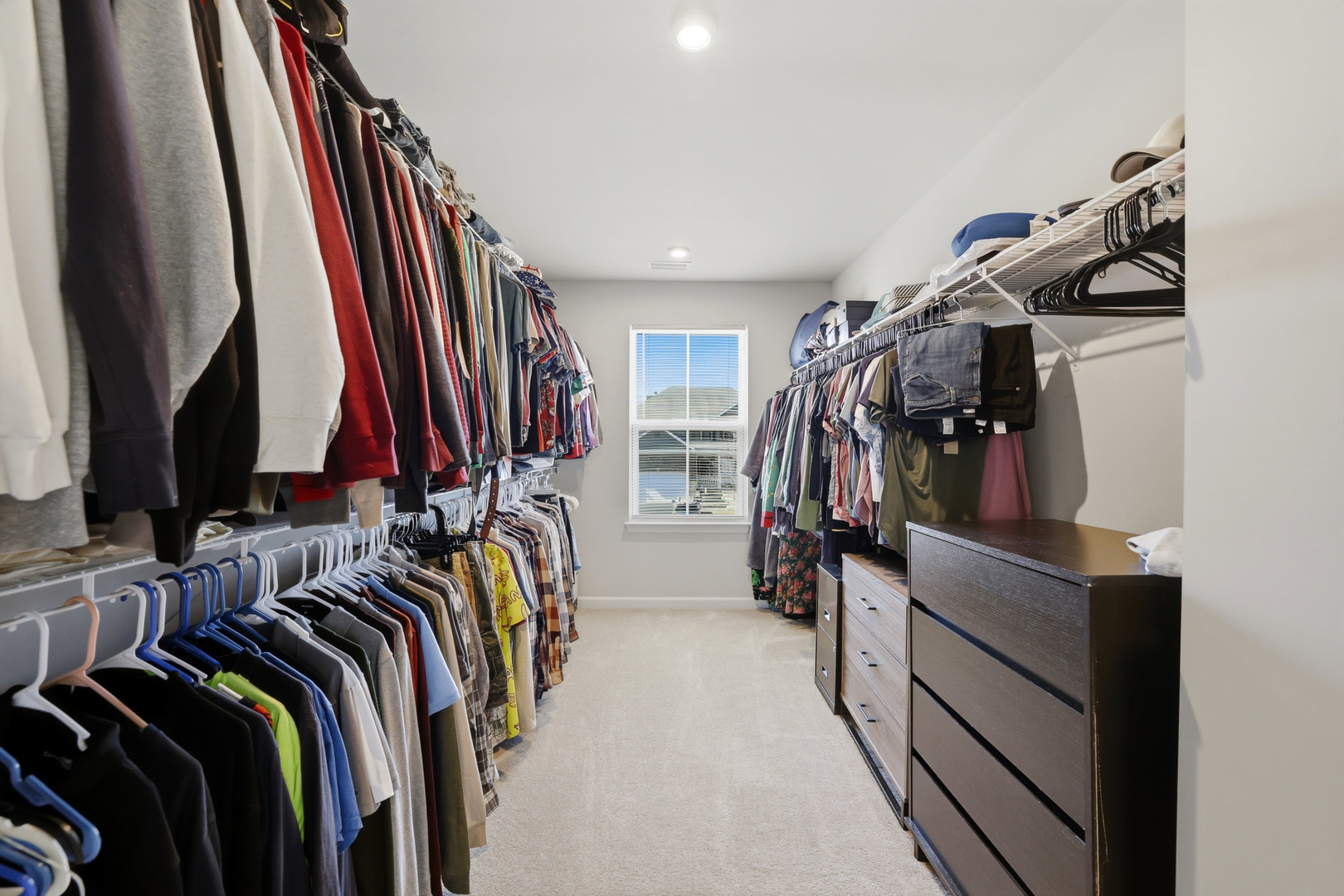 7232 Great Northern Trail Union, IL 60180 - Photo 24 of 48 a view of walk in closet with clothes and shoes