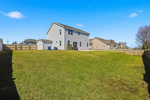 a house view with a outdoor space