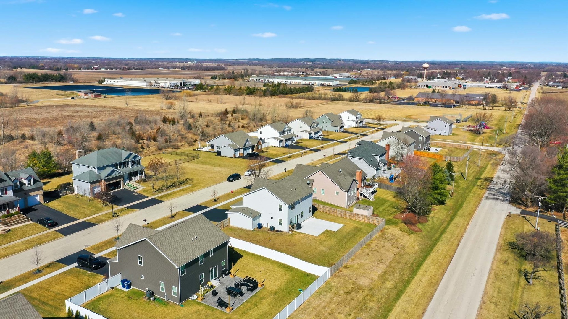 7232 Great Northern Trail Union, IL 60180 - Photo 40 of 48 an aerial view of residential building with outdoor space and ocean view