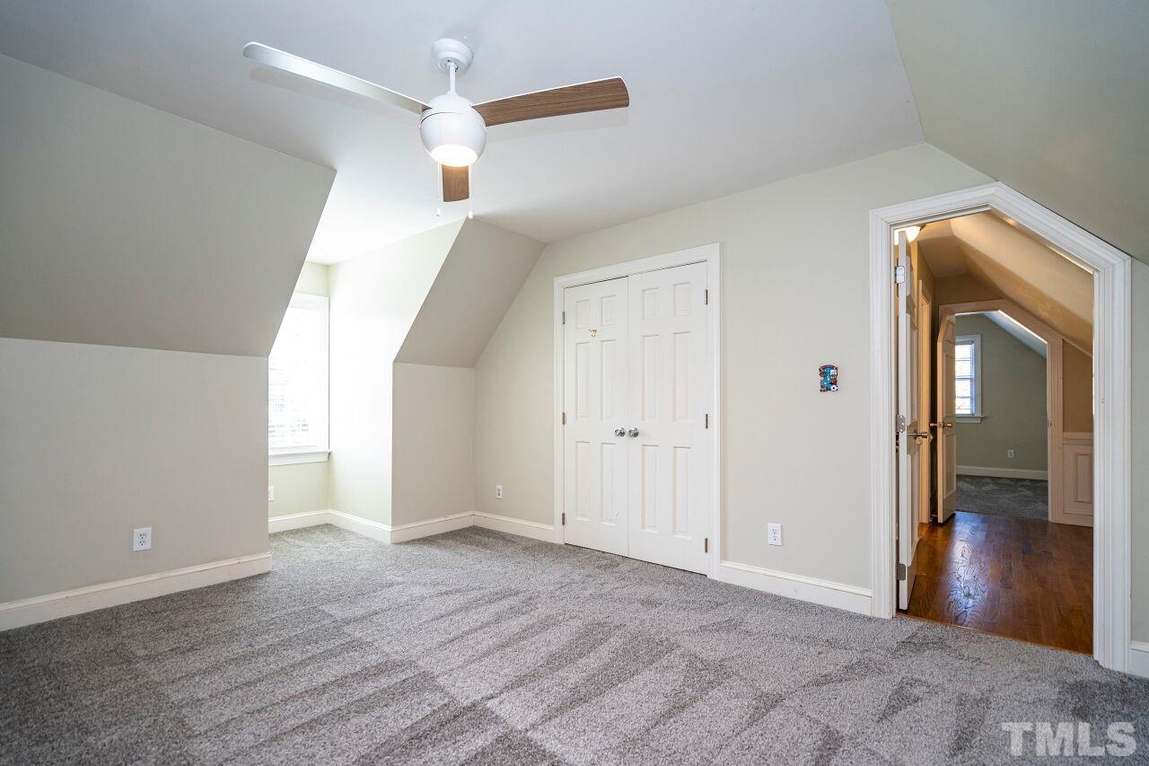 3434 Churchill Road Raleigh, NC 27607 - Photo 21 of 30 a view of entryway with wooden floor