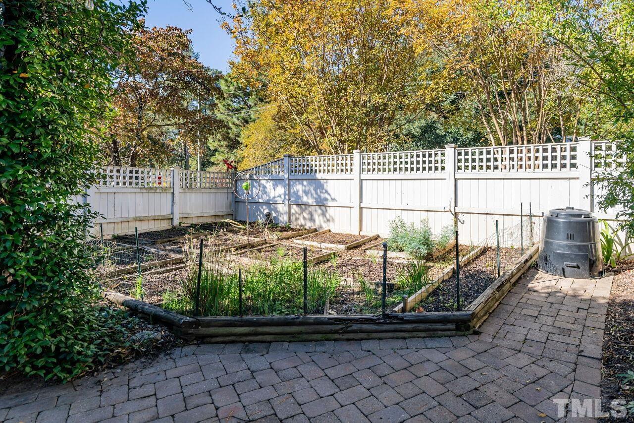 3434 Churchill Road Raleigh, NC 27607 - Photo 30 of 30 a view of outdoor space with garden