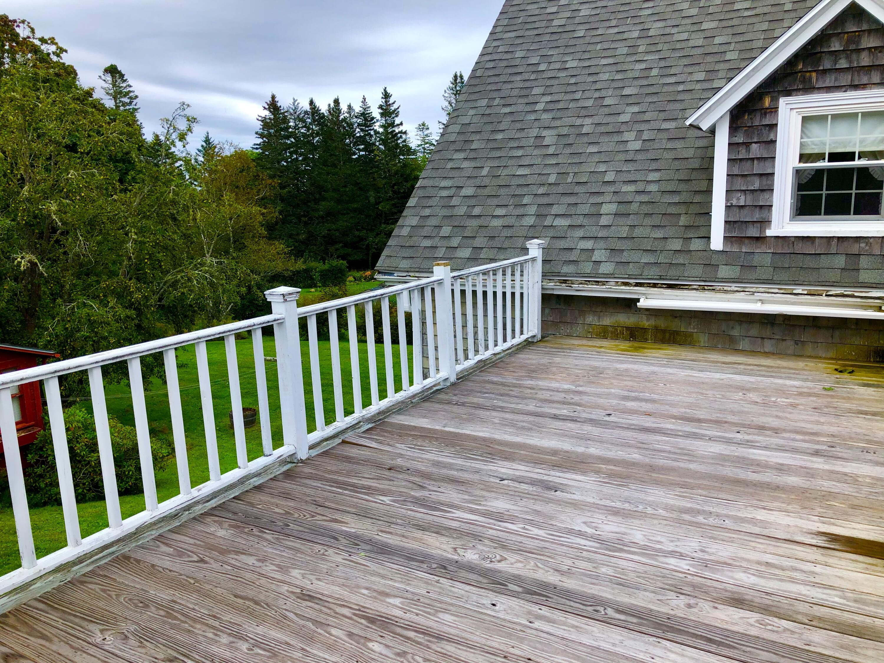 104 Bernard Road Bernard, ME 04612 - Photo 11 of 63 Second floor deck