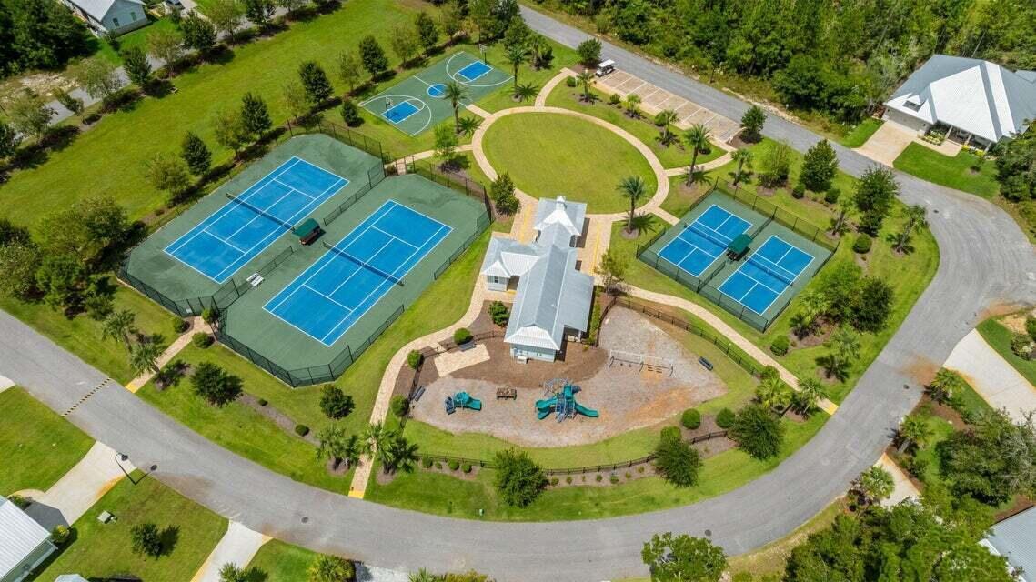 Lot 10 Clarke Hill Road Freeport, FL 32439 - Photo 40 of 52 an aerial view of a house with a swimming pool