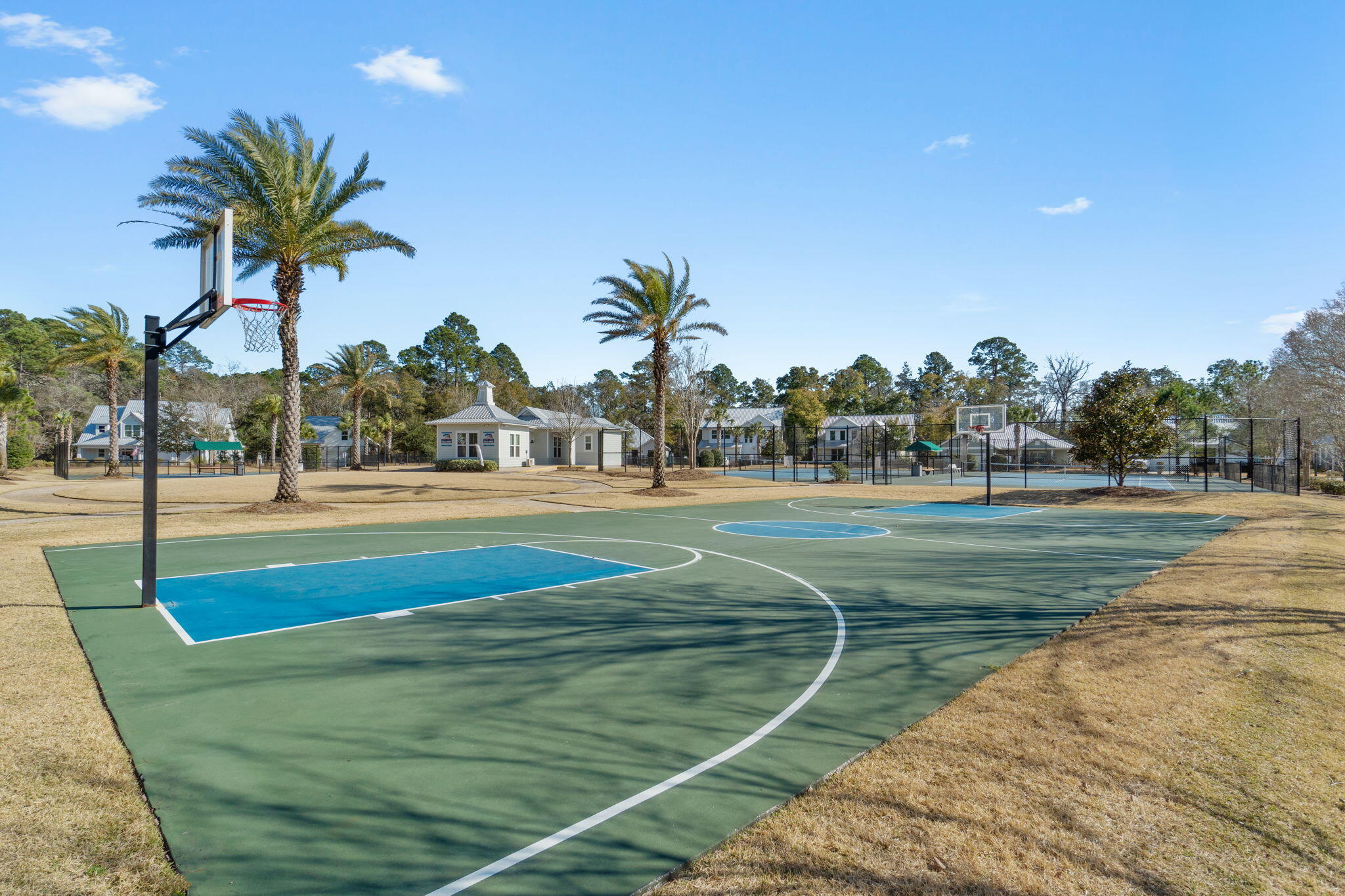 Lot 10 Clarke Hill Road Freeport, FL 32439 - Photo 46 of 52 a view of a basket ball ground