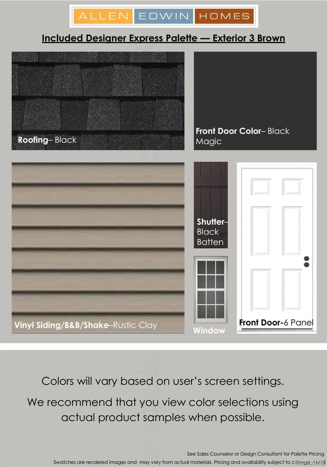 2093 Farm Valley Road Adrian, MI 49221 - Photo 20 of 24 Photo of interior finishes to be used in home under construction.