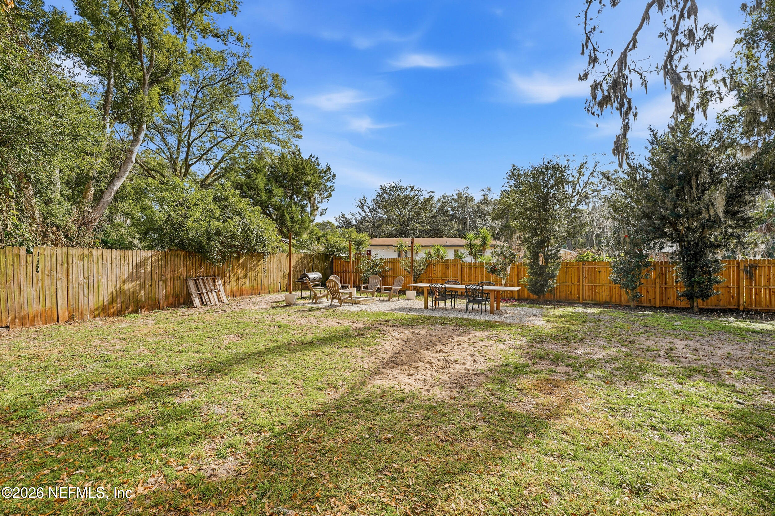 10524 Beverly Nalle Road Jacksonville, FL 32225 - Photo 24 of 28 a view of a yard with a house