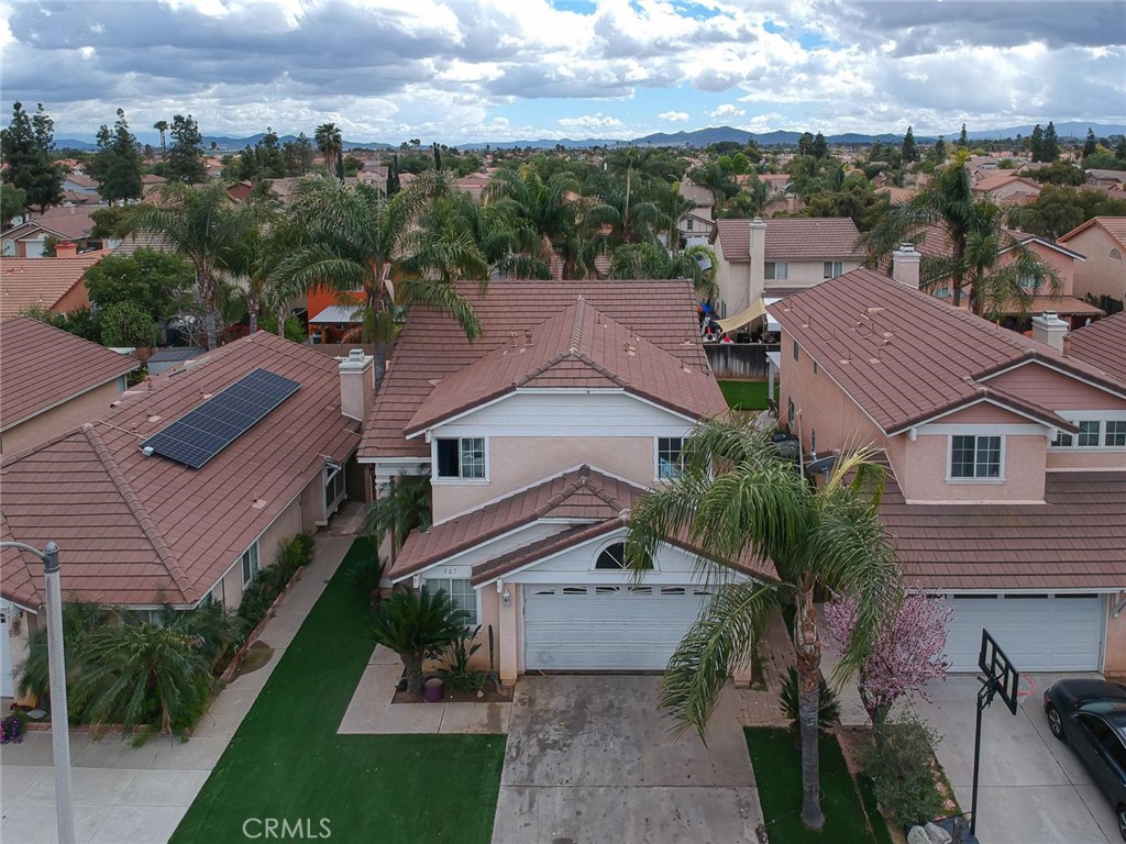 507 Lassa Way Perris, CA 92571 - Photo 9 of 36 an aerial view of a house
