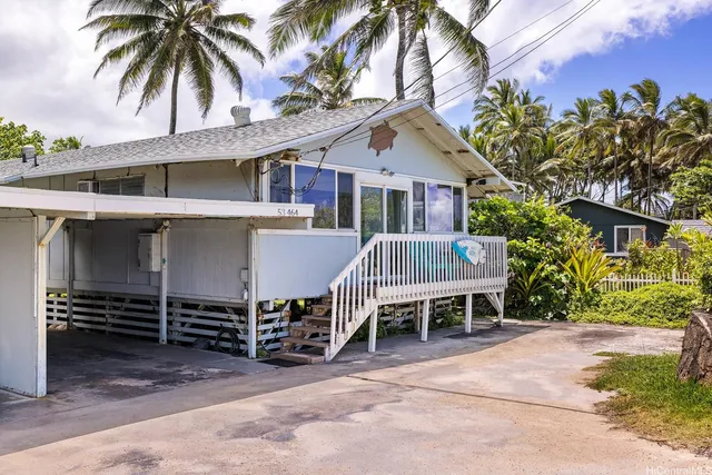 a front view of a house with balcony
