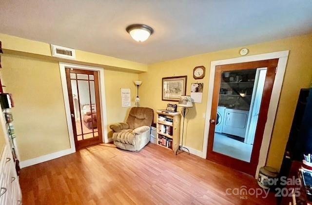 126 Waters Road Bostic, NC 28018 - Photo 19 of 29 a view of a livingroom with furniture and wooden floor