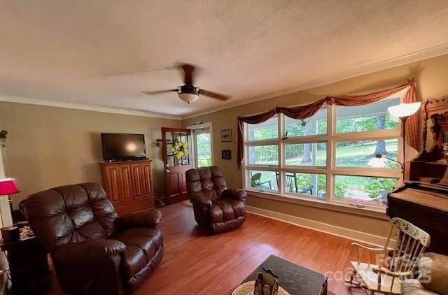 126 Waters Road Bostic, NC 28018 - Photo 8 of 29 a living room with furniture fireplace and a flat screen tv