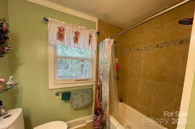 126 Waters Road Bostic, NC 28018 - Photo 10 of 29 a bathroom with a shower and a toilet