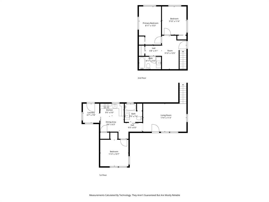 421 West 8th Street Lancaster, TX 75146 - Photo 28 of 28 Floor plan