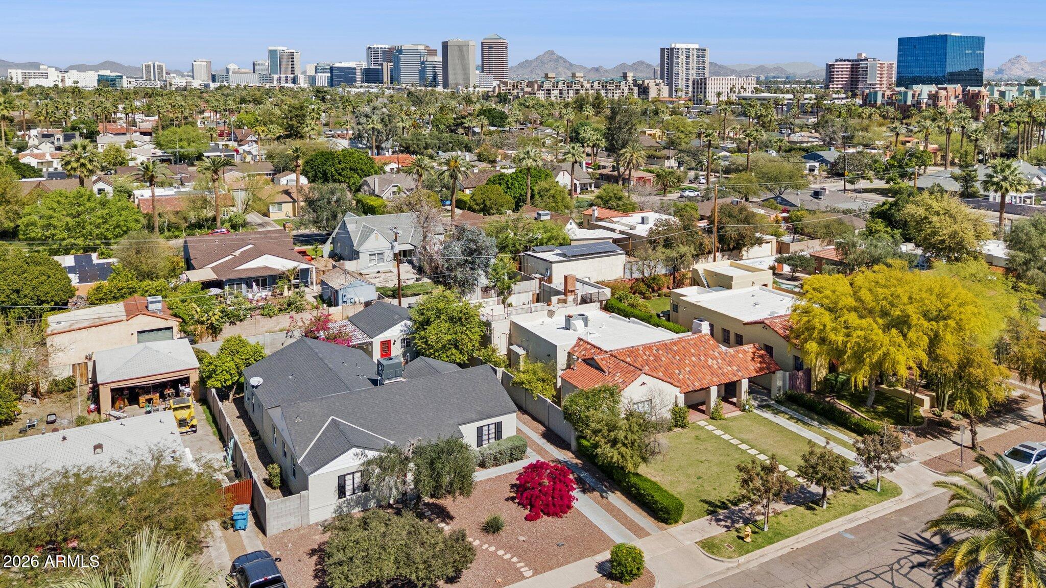 322 West Coronado Road Phoenix, AZ 85003 - Photo 63 of 75 an aerial view of a city