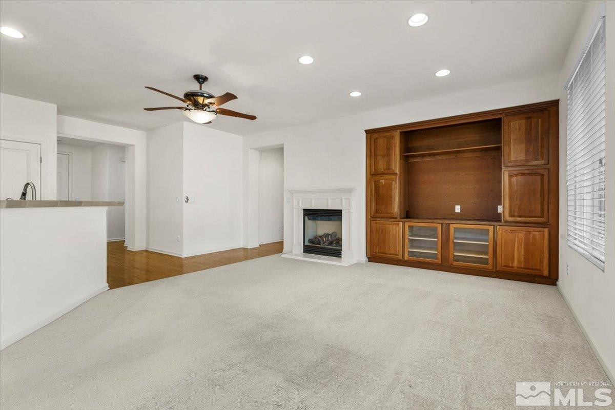 1450 Meridian Ranch Drive Reno, NV 89523 - Photo 10 of 33 a view of an empty room with a fireplace
