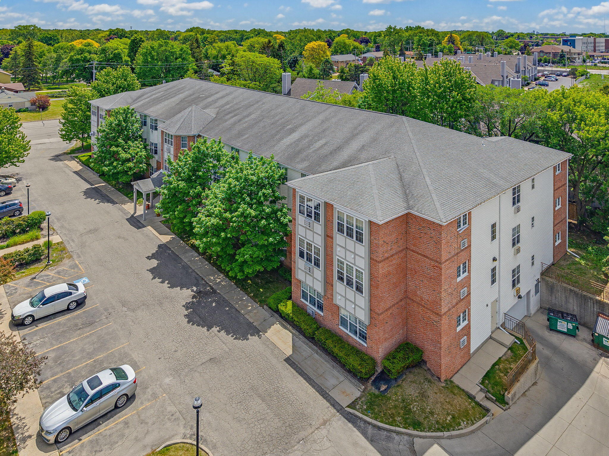 7307 North Port Washington Road, Unit 315 Glendale, WI 53217 - Photo 28 of 30 Arial Shot