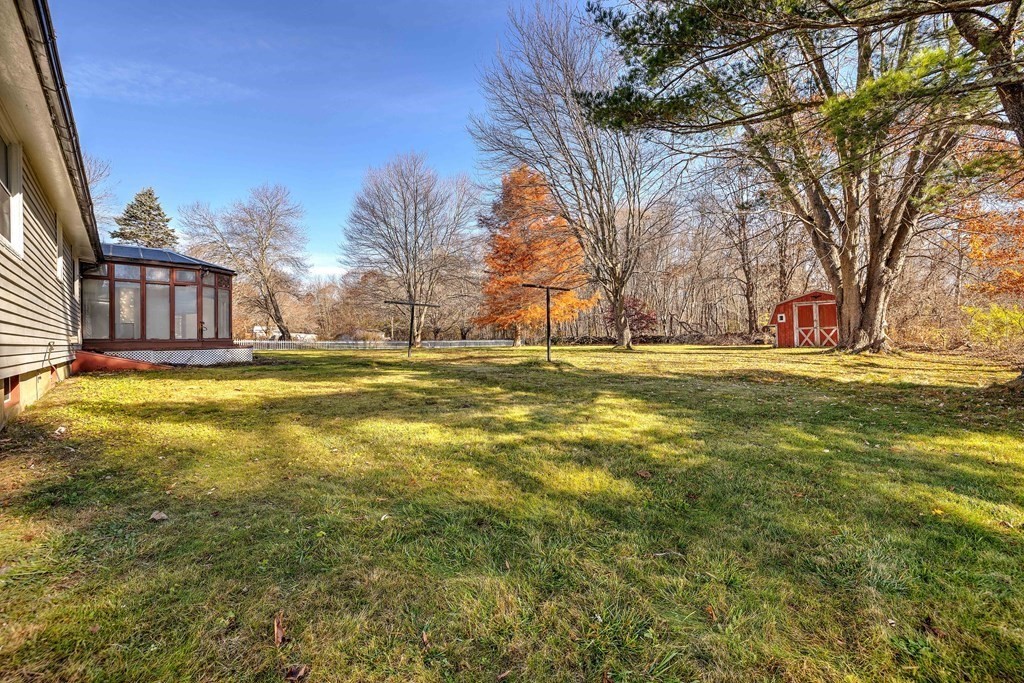 138 Coy Hill Road Warren, MA 01083 - Photo 29 of 42 a view of pool and trees in the background