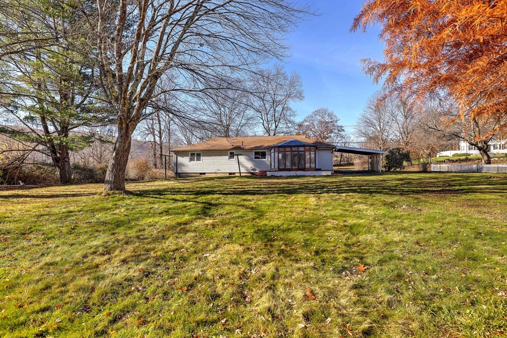 138 Coy Hill Road Warren, MA 01083 - Photo 31 of 42 a view of a house with a swimming pool