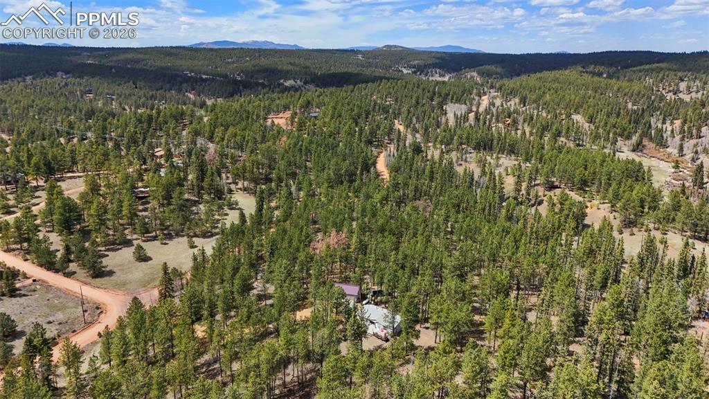 2450 Pathfinder Road Florissant, CO 80816 - Photo 29 of 29 a view of a lake from a yard