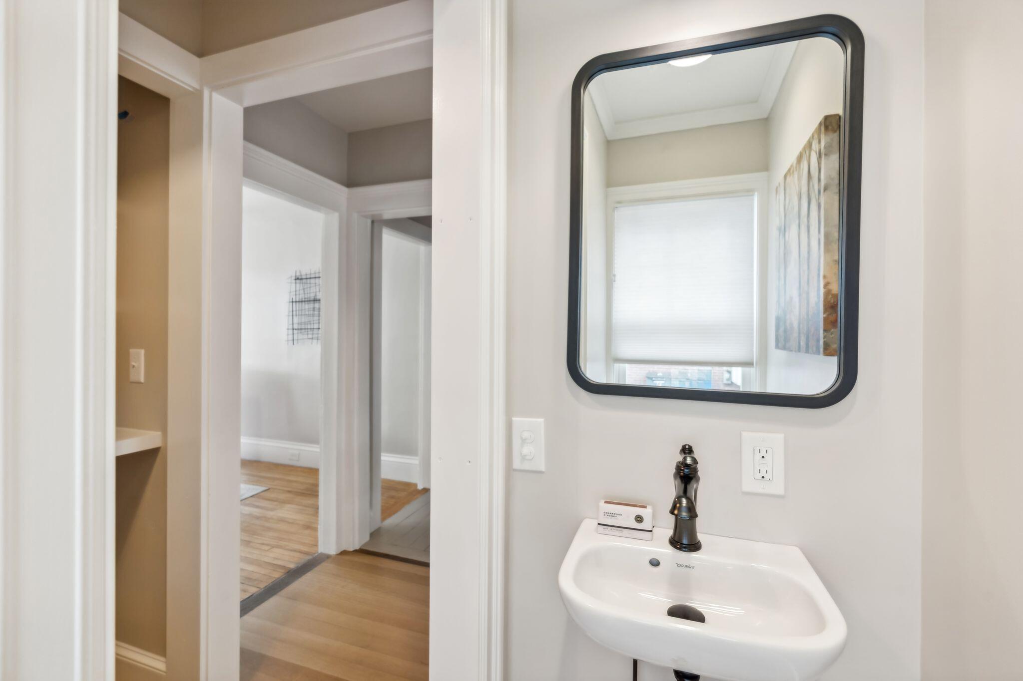 50 Waterville Street Portland, ME 04101 - Photo 15 of 48 First Floor Bathroom with Laundry