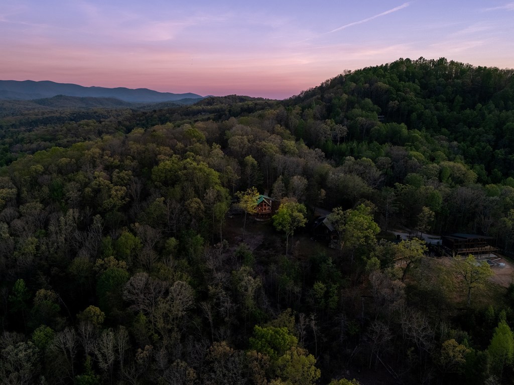 431 Sun Rock Mountain Road Blue Ridge, GA 30513 - Photo 56 of 57 a view of a city and mountains