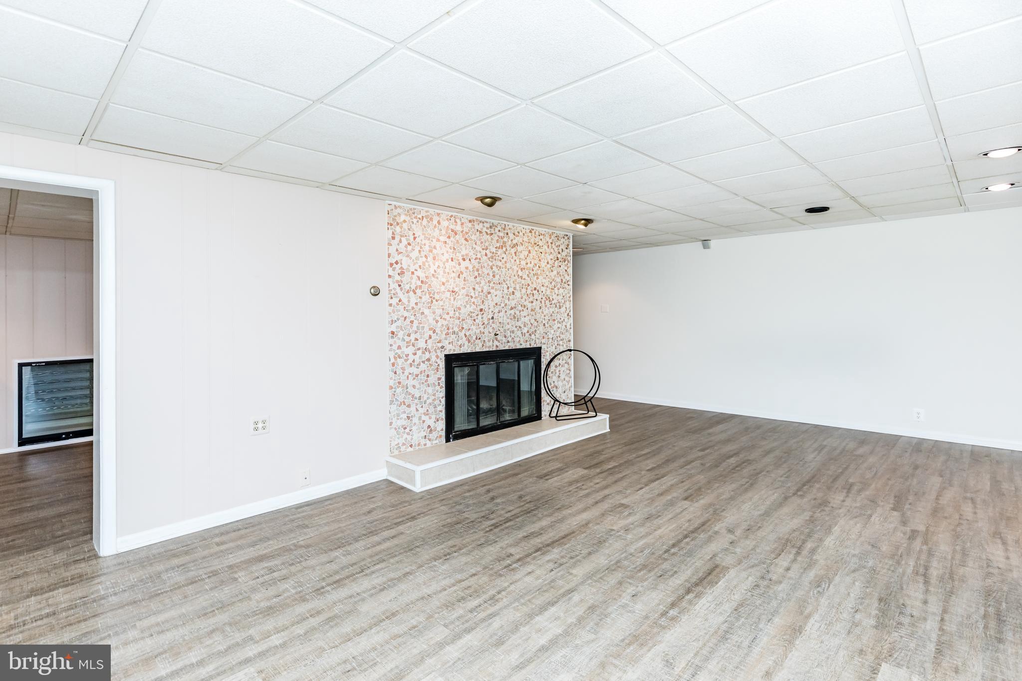 6901 Dorsey Road Laytonsville, MD 20882 - Photo 37 of 60 Basement rec room w/fireplace & built ins