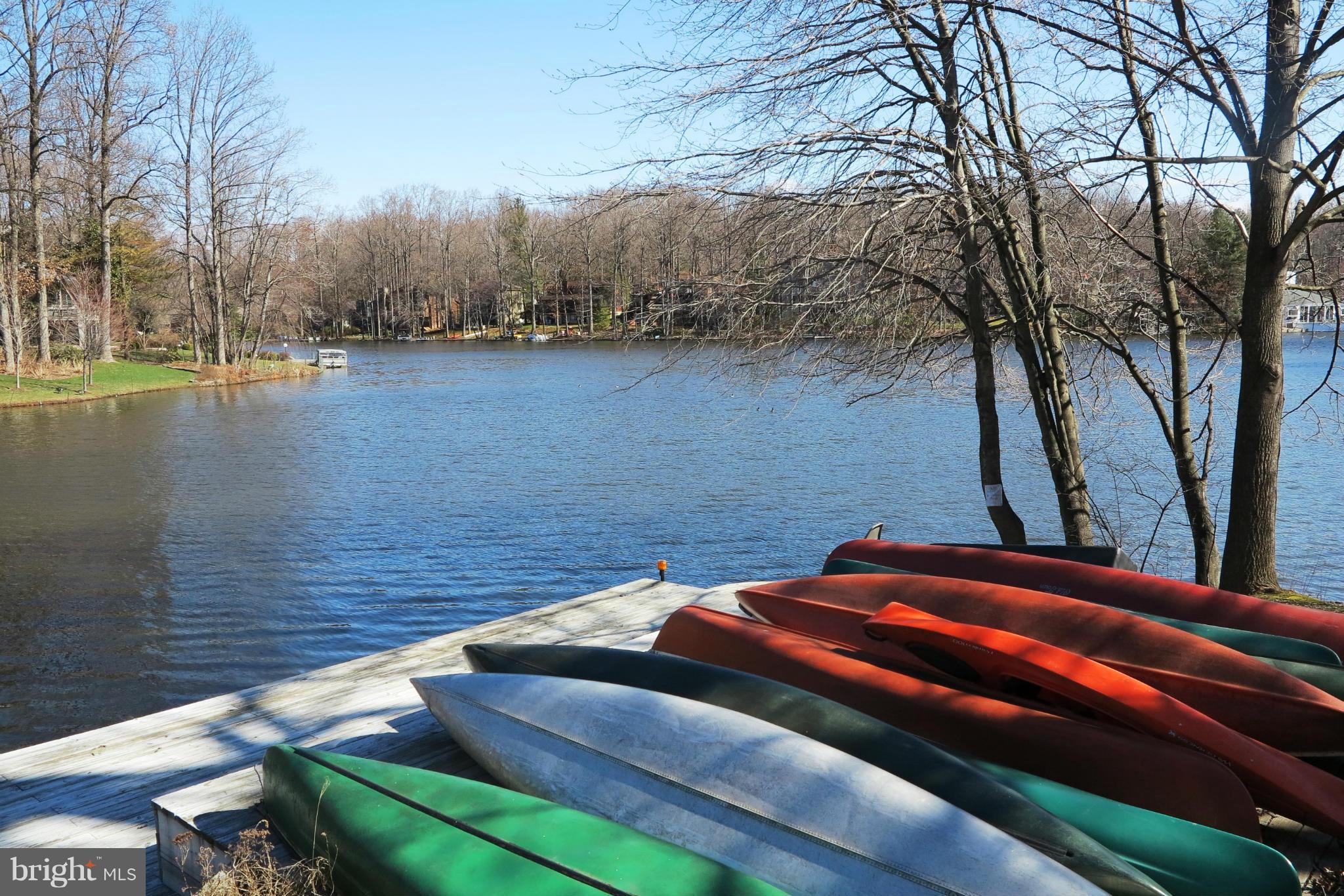2041 Swans Neck Way Reston, VA 20191 - Photo 29 of 30 Cluster Dock w/ View of Lake Thoreau