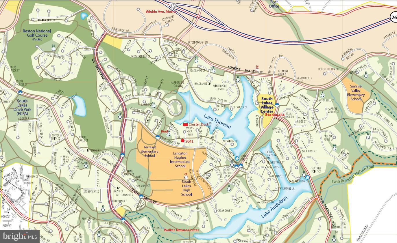 2041 Swans Neck Way Reston, VA 20191 - Photo 30 of 30 Community Map