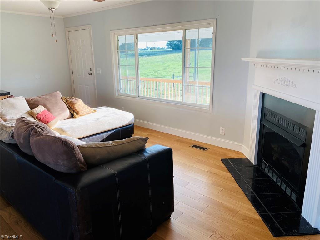 7487 Erect Road Seagrove, NC 27341 - Photo 4 of 20 Great room w/ fireplace