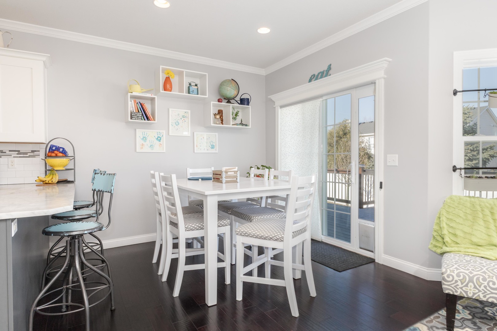 2603 Piney Run Bloomington, IL 61705 - Photo 13 of 42 a dining room with furniture and wooden floor