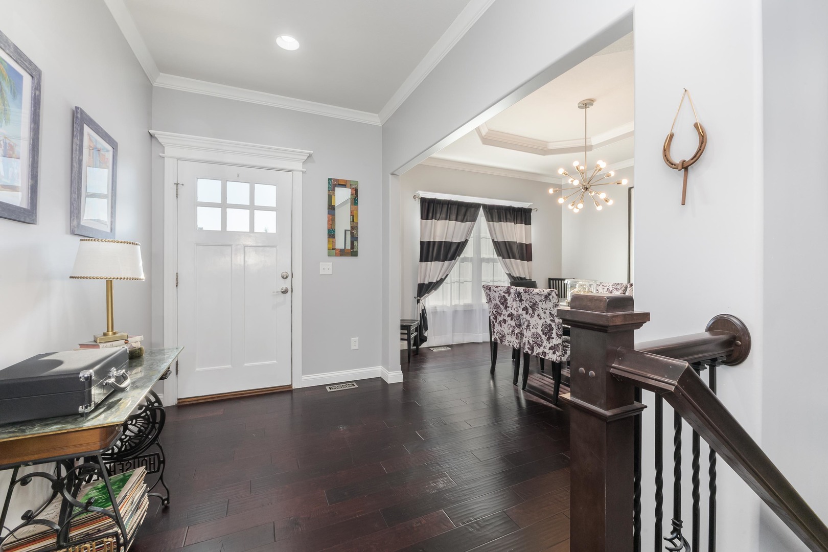 2603 Piney Run Bloomington, IL 61705 - Photo 2 of 42 a view of a livingroom with furniture and hardwood floor