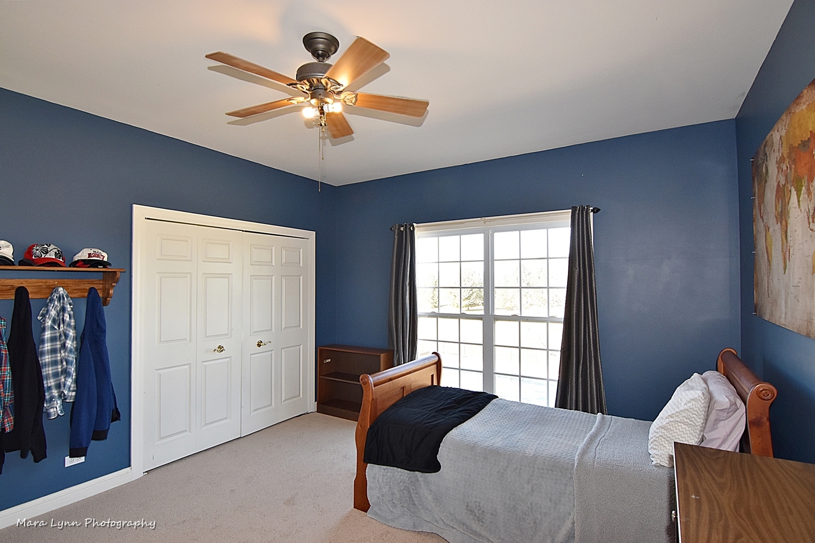 37W200 Red Gate Road St. Charles, IL 60175 - Photo 30 of 47 a bedroom with a bed and a window