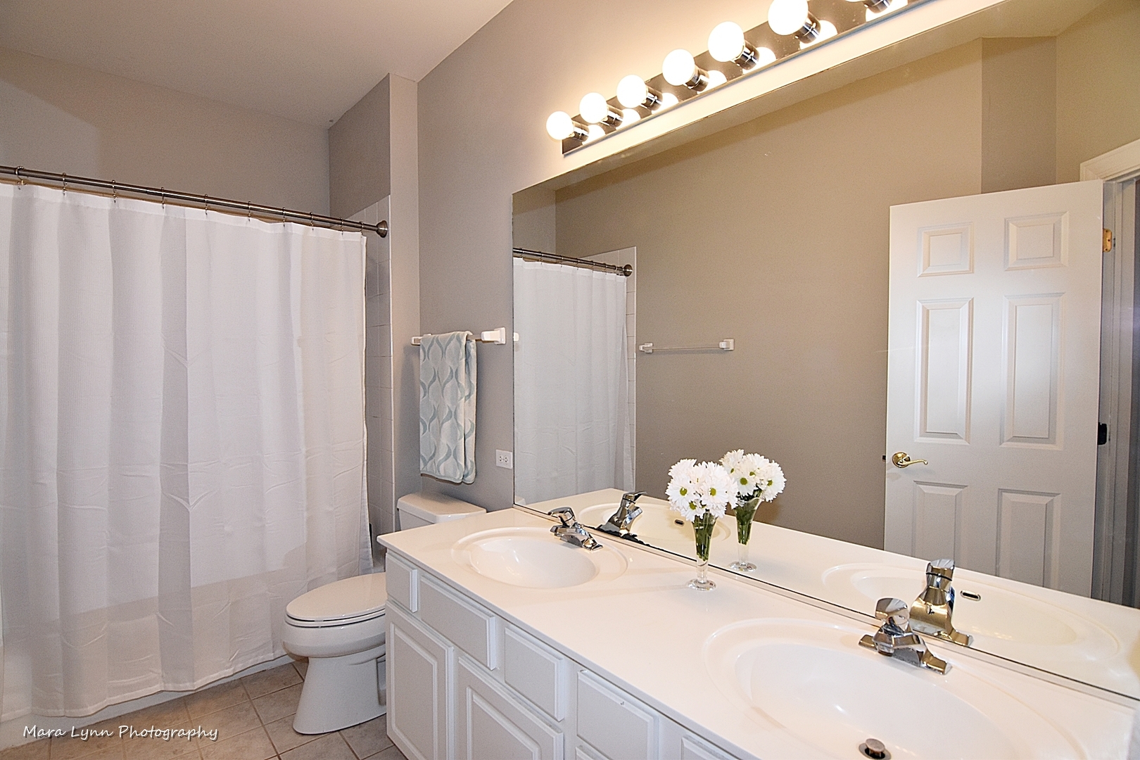 37W200 Red Gate Road St. Charles, IL 60175 - Photo 33 of 47 a bathroom with a sink vanity mirror and toilet