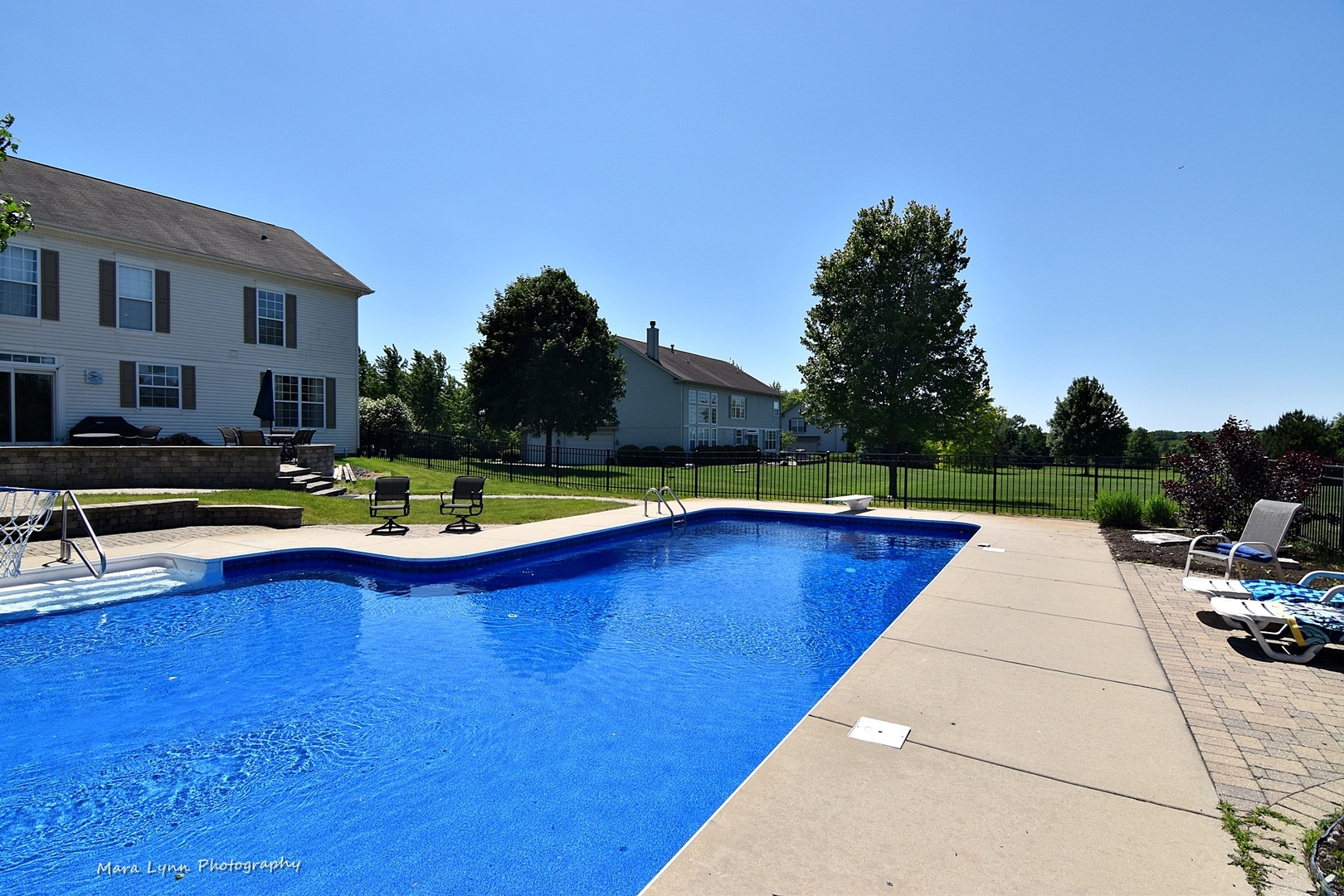 37W200 Red Gate Road St. Charles, IL 60175 - Photo 40 of 47 a view of swimming pool with lounge chair