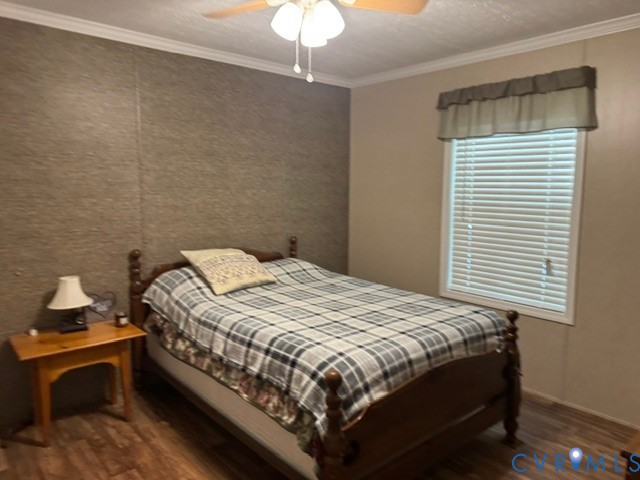 1927 Five Forks Road Pamplin, VA 23958 - Photo 34 of 42 Bedroom featuring wood-finish flooring, a ceiling