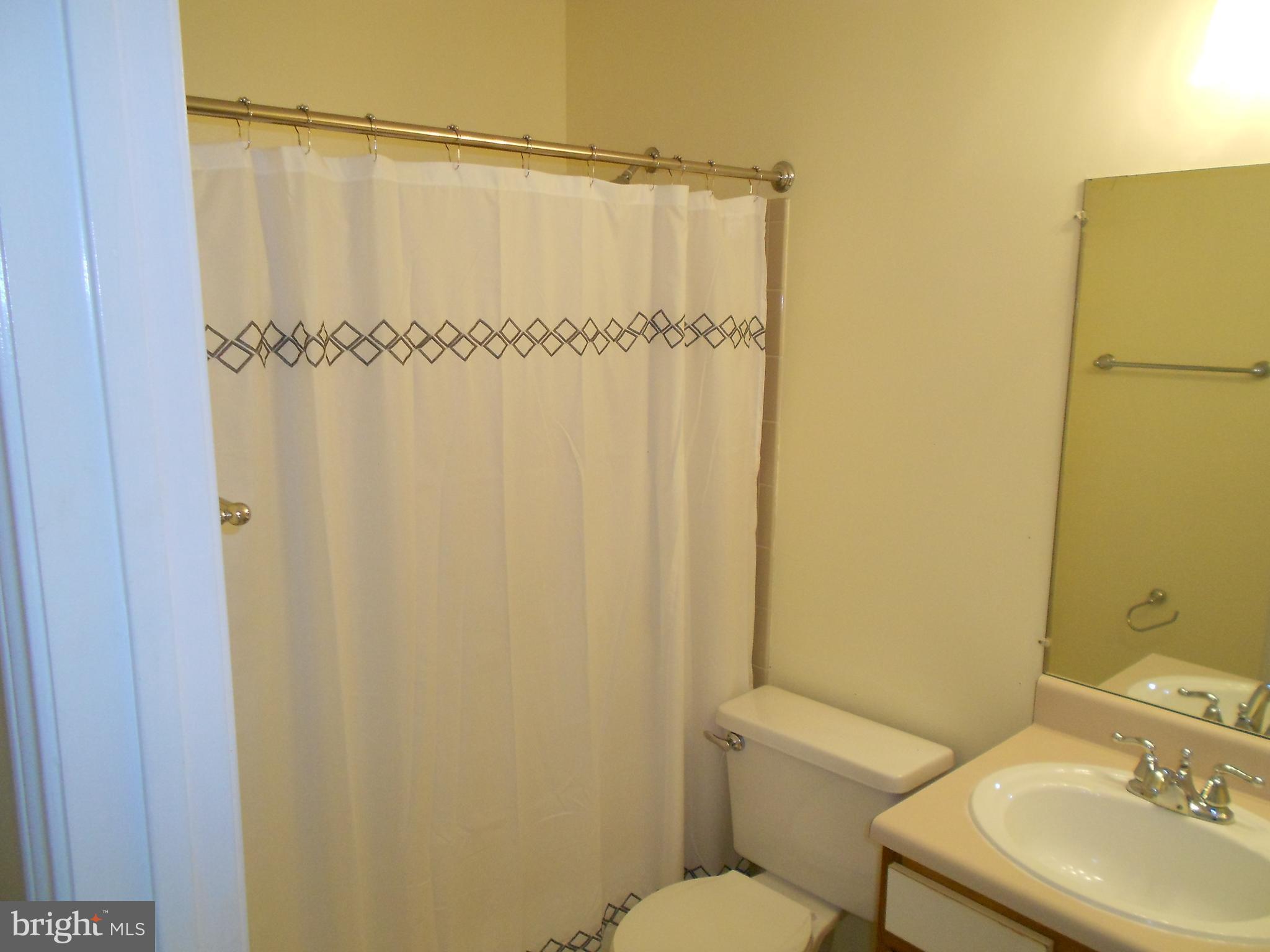 20950 Timber Ridge Terrace, Unit 203 Ashburn, VA 20147 - Photo 15 of 30 a bathroom with a sink and a mirror