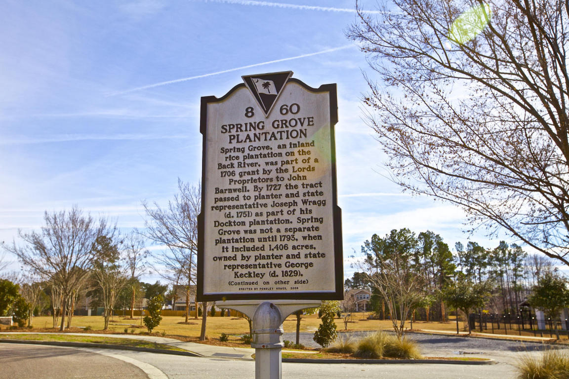 334 Knawl Road Moncks Corner, SC 29461 - Photo 36 of 47 Spring Grove Plantation Historic Sign