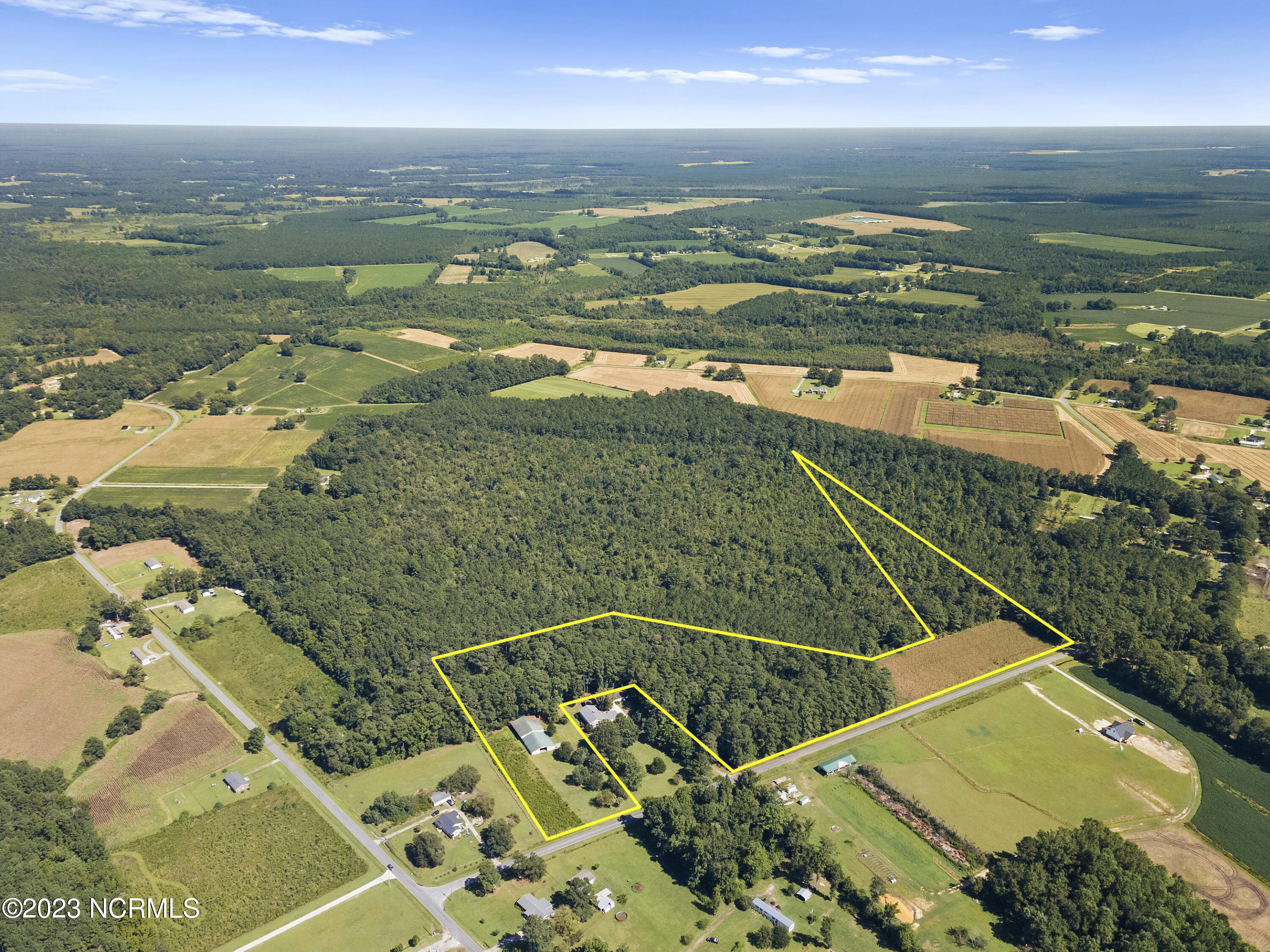 3686 Crooked Run Road Willard, NC 28478 - Photo 85 of 89 Track 2- 17.01 Acres with pole barn, covered area with 2 storage room.