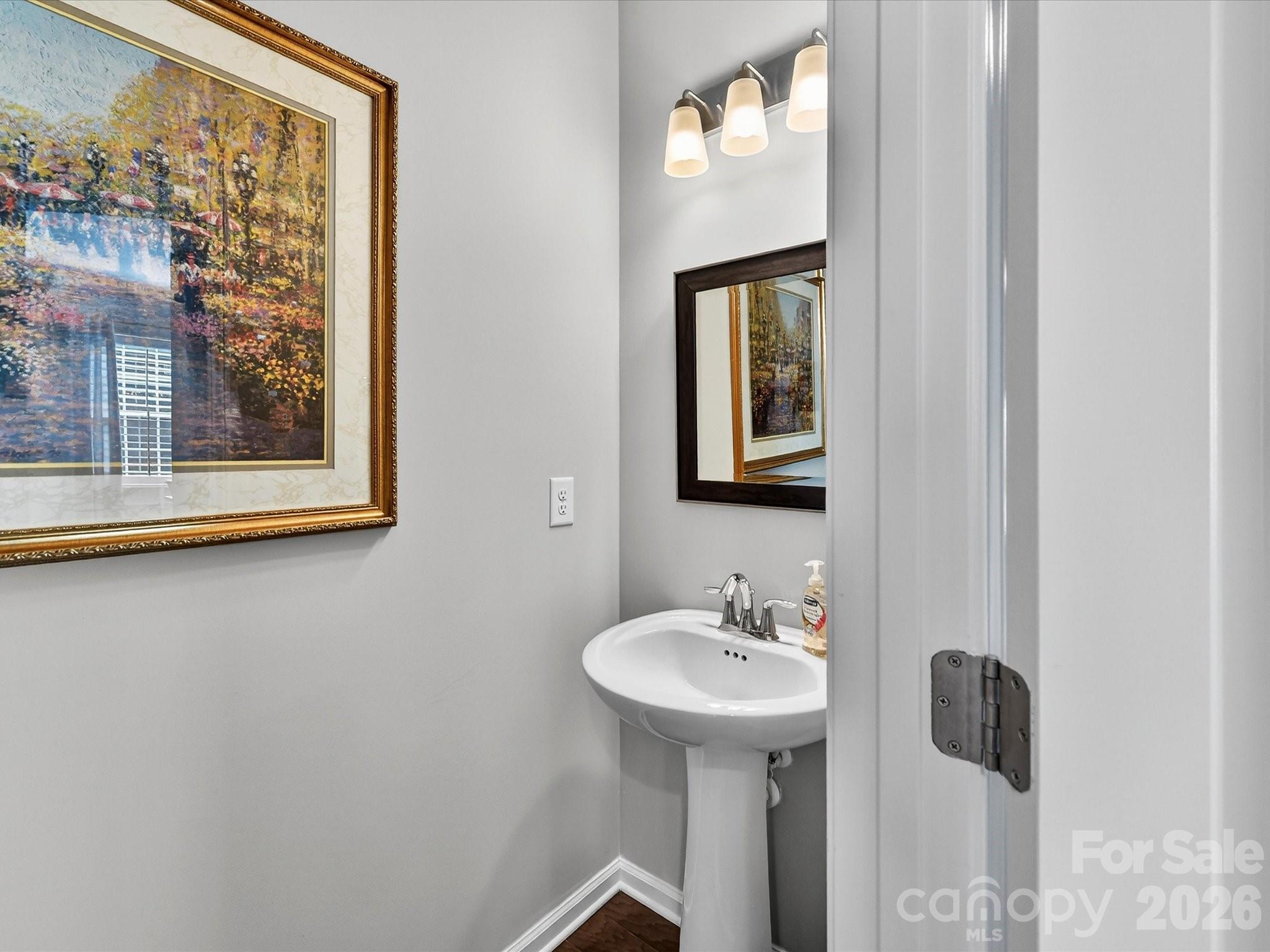 3355 Oliver Stanley Trail Lancaster, SC 29720 - Photo 20 of 48 a bathroom with a sink and a mirror