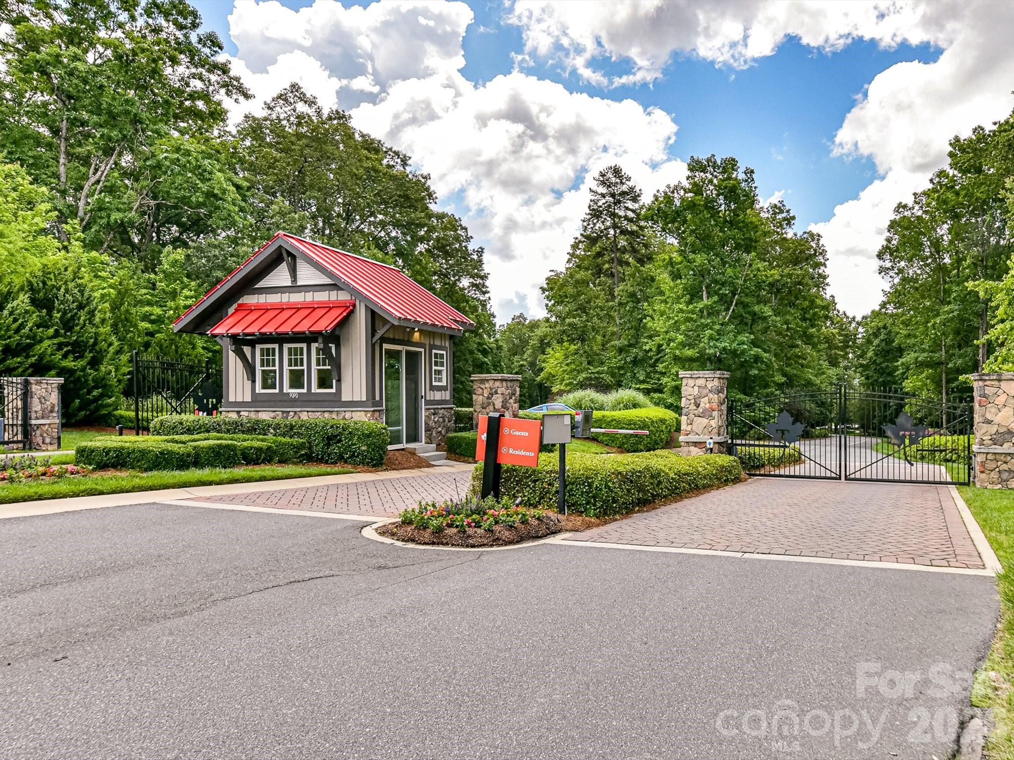 3355 Oliver Stanley Trail Lancaster, SC 29720 - Photo 40 of 48 a front view of a house with small garden and tree
