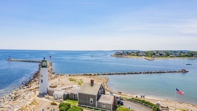 37 Rebecca Road Scituate, MA 02066 - Photo 8 of 18 an aerial view of house with ocean view