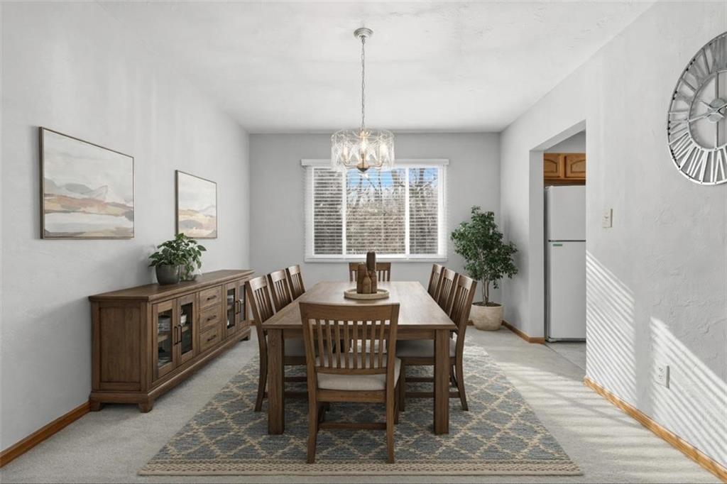 27 Ehle Avenue Coraopolis, PA 15108 - Photo 11 of 44 a view of a dining room with furniture window and wooden floor