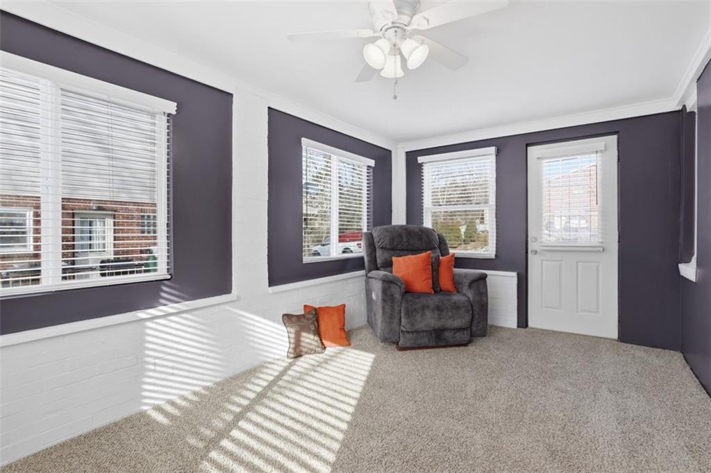 27 Ehle Avenue Coraopolis, PA 15108 - Photo 18 of 44 a bedroom with furniture and large windows