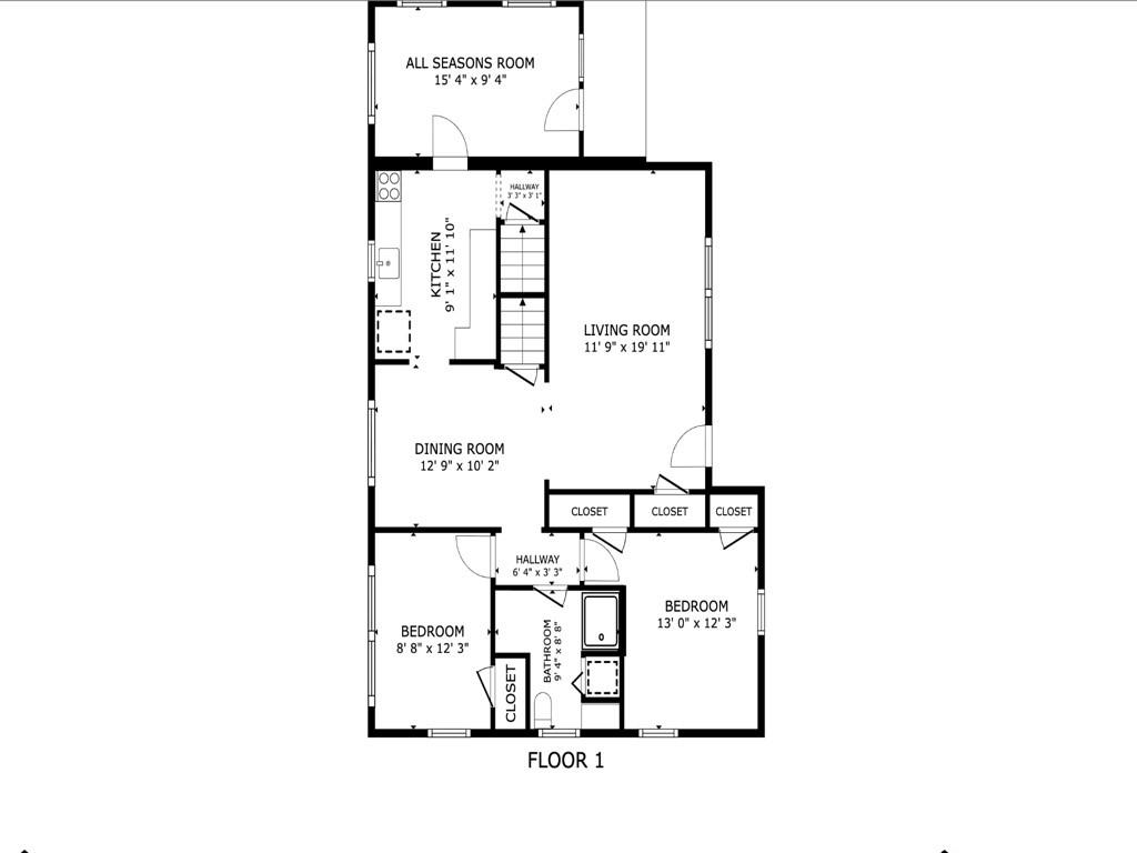 27 Ehle Avenue Coraopolis, PA 15108 - Photo 42 of 44 a picture of a bench in front of a wall