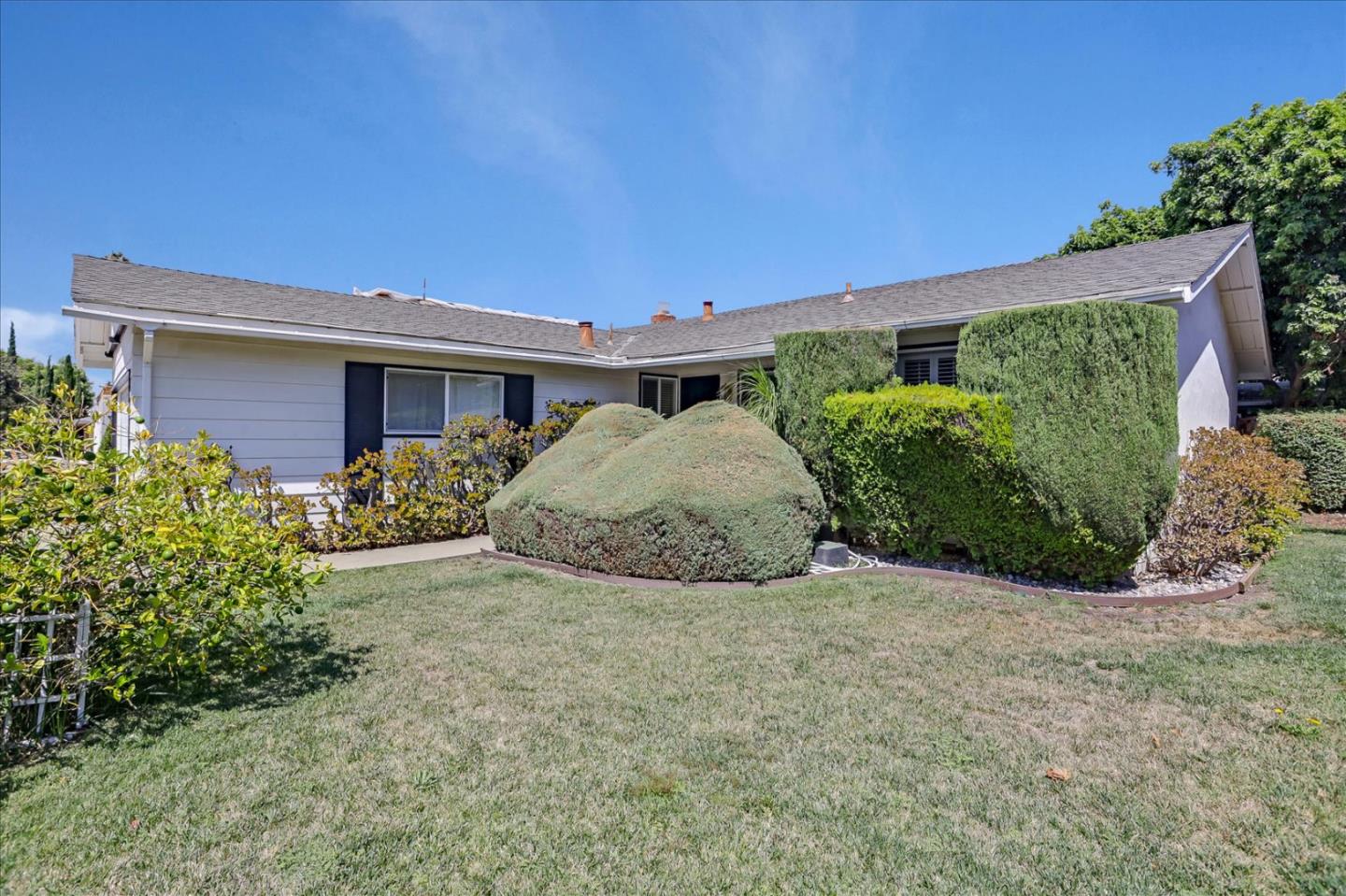 1865 Big Bend Drive Milpitas, CA 95035 - Photo 5 of 40 a view of a house with a yard and potted plants